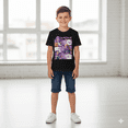 thumbnail image 3 of PLAYERA INFANTIL KPOP DEMON HUNTERS DISEÑO SAJA BOYS COLOR NEGRO TALLA 4, 3 of 4