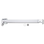 Wedgit White Mini Small size Twist Tight Adjustable Sliding Window & Door Security Bar extends from 15" to 25"