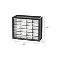 thumbnail image 5 of IRIS USA 24 Drawer Parts Cabinet, Black, 5 of 5