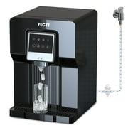 VECYS Countertop Cold Water Cooler with Ice, 18LB Daily Ice Production and Bottleless