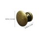 thumbnail image 4 of Perillas de Aleación de zinc PENGJTMXG 6 piezas manijas redondas antiguas para tocador tiradores de bronce para cajones, 4 of 4