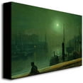 thumbnail image 2 of Trademark Fine Art "On the Clyde" Glasgow" Canvas Art by John Atkinson Grimshaw, 2 of 2