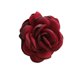thumbnail image 1 of Broche de flores de simulación, accesorios de tiro lateral coreano, telas, adornos textiles para el hogar, zapatos predominantes para mujeres, Ropa, zapatos y accesorios Miscelánea Vino rojo Minnieouse  AP014286-02, 1 of 6