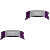 unbranded 2pcs Comfortable Silicone Nail Art Cushion Arm Rest Pillow Nail Salon Hand Holder Arm Rest Manicure Accessories (Purple)