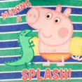 thumbnail image 3 of Peppa Pig Boys George Pig Towel Poncho One Size, 3 of 3