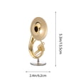 thumbnail image 2 of Delicate Musical Instruments Models 1 Set Mini Tuba Instrument For Adult Collectors, 2 of 8