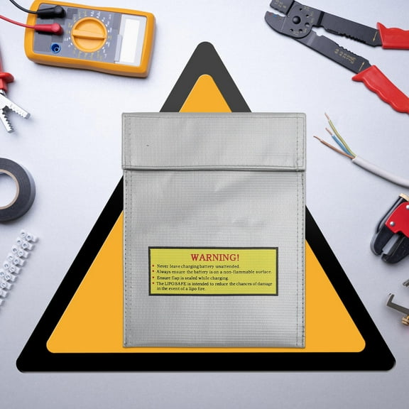 NIAIZEK Heat Resistant Pouch Explosion Proof Bag for 1Pack