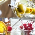 thumbnail image 6 of Uxcell Metal Cocktail Toothpicks Cylinder Drink Picks Cocktail Skewers 5Pack(Silver), 6 of 8