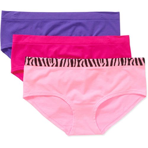 No Boundaries Junior Seamless Hipster Panty 3 Pack