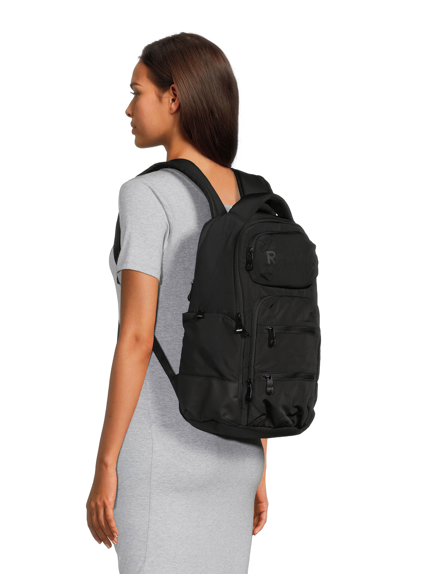 Reebok Unisex Adult Winter 16" Laptop Backpack, Black - image 2 of 6