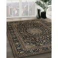 thumbnail image 3 of Ahgly Company Machine Washable Indoor Rectangle Traditional Dark Almond Brown Area Rugs, 3' x 5', 3 of 7