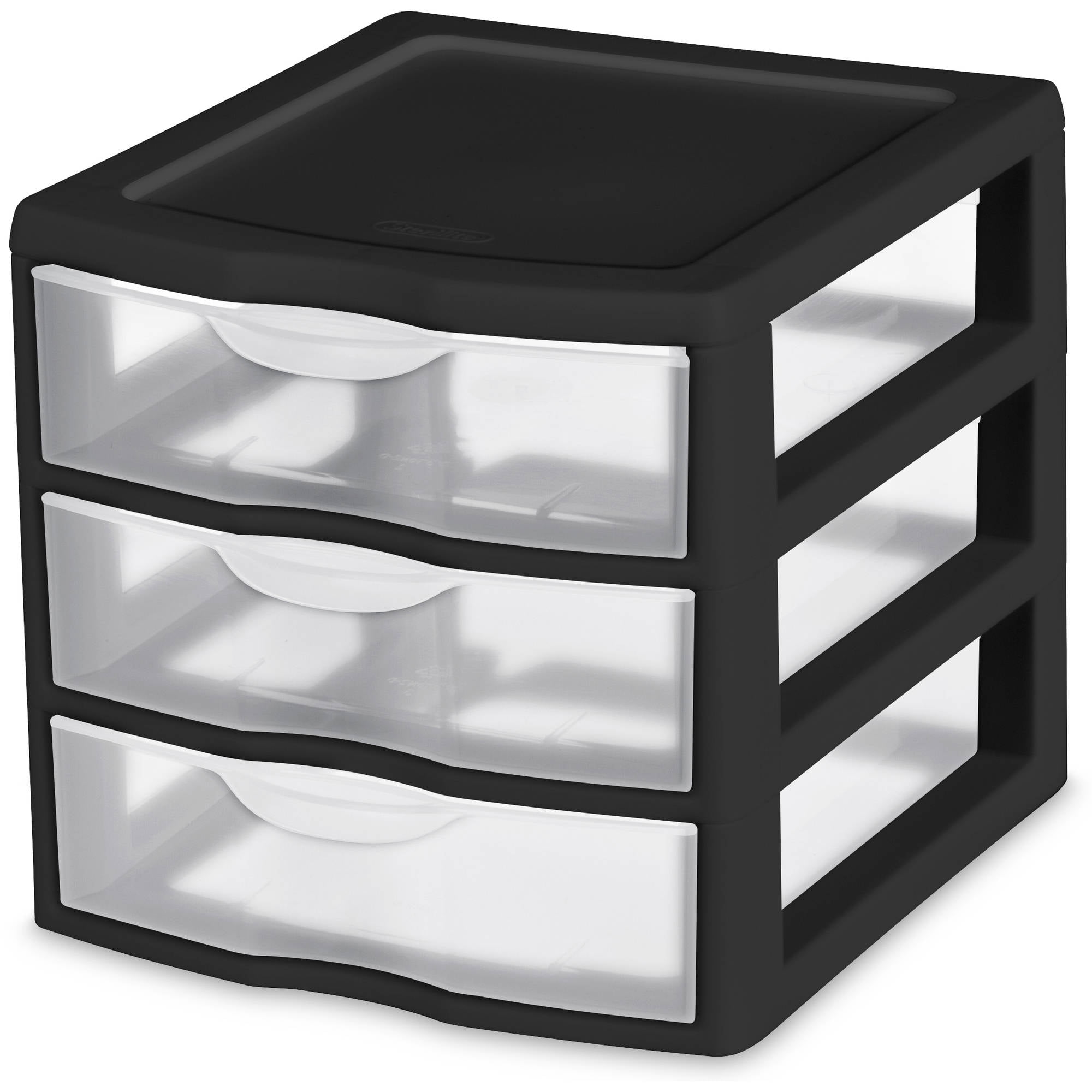 Sterilite Small 3 Drawer Unit Black Available In Case Of 6 Or Sterilite Small 3 Drawer Unit Black Available In Case Of 6 Or Single Com