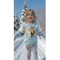 thumbnail image 7 of Disney Frozen Girls Sweatshirt Fleece Fur and Legging Pants Set for Toddlers and Little Kids Elsa Anna Princess, 7 of 7