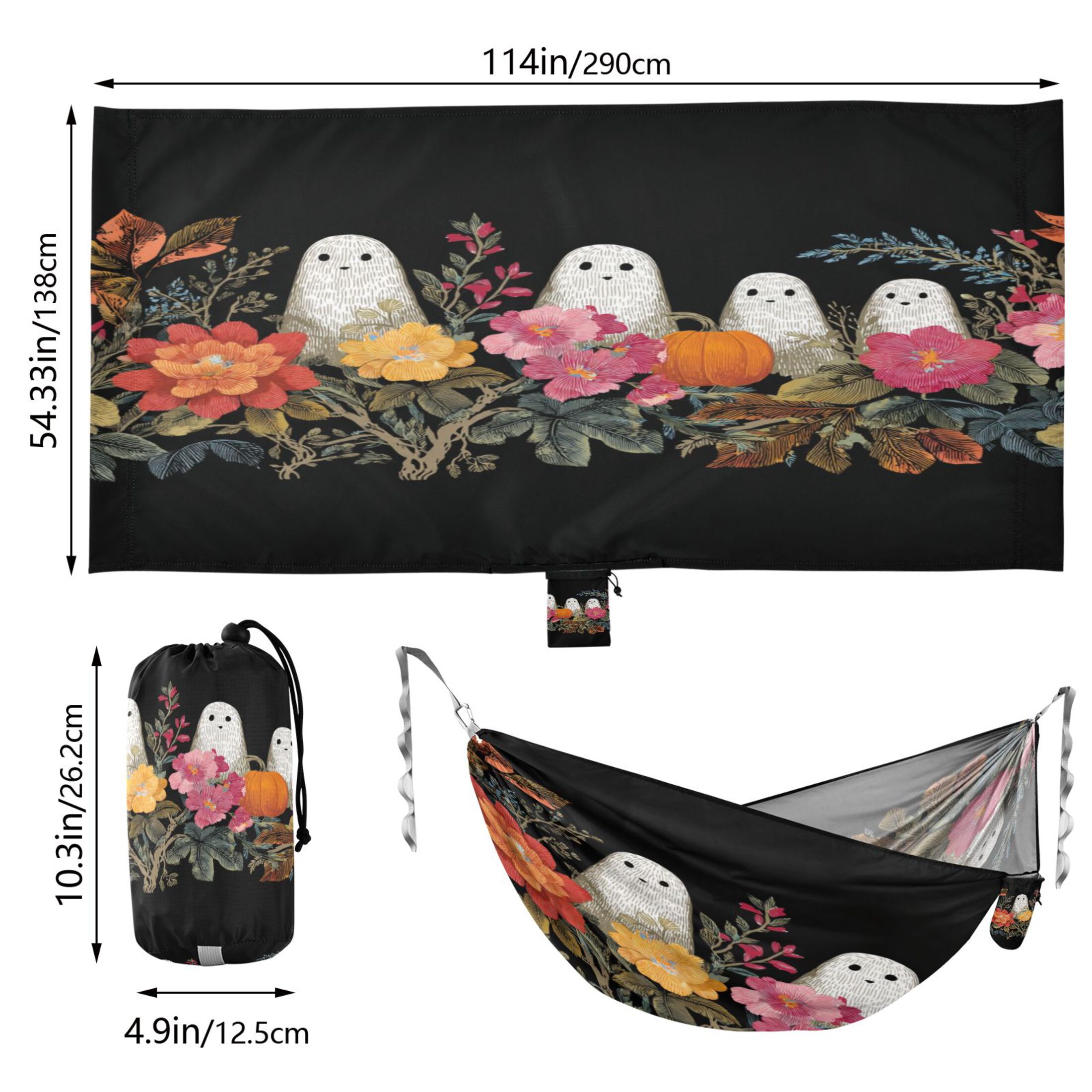 Hammock Camping Hammock Nylon Portable Hammock Travel Camping Hammock Cute Ghost