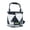 Black, variant on Whaledi Foldable Fishing Bucket Live Fish Lures Container for Outdoor, Car Washing