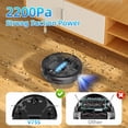 thumbnail image 4 of Robot aspirador y fregona betboyles, 6 modos de limpieza, depósito de agua de gran capacidad, autocargable, wifi/app/Alexa, ideal para suelos duros, alfombras y pelos de mascotas., 4 of 5