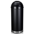 thumbnail image 2 of Acekid 17 Gal / 65L Open Top Trash Can Commercial Grade Heavy Duty Tall Commercial Trash Can Brushed Stainless Steel for Outdoor | Kitchen Waste Bins, 2 of 8