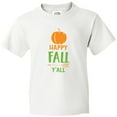 thumbnail image 3 of Inktastic Happy Fall Y'all, Pumpkin, Arrow, Fall, Autumn Youth T-Shirt, 3 of 5