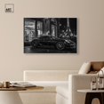 thumbnail image 3 of Glistening Cheetah and Car Canvas Luxury Cars Prints by Art Remedy, Silver Frame, 54 x 36, 3 of 7