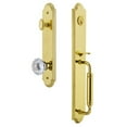 thumbnail image 3 of Grandeur Arccgrfon_Eset_234 Arc Solid Brass Rose Keyed Entry Single Cylinder Full Plate, 3 of 5