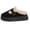 Black, variant on SBYOJLPB Women's Closed-Toe Slipper Solid Color Comfortable Soft Thick Sole Warm Casual Slippers