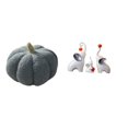 thumbnail image 1 of Almohadas de con forma de calabaza de Halloween, cojín decorativo para sofá, cama, dormitorio, decoración de habitación, estatuas de animales, 1 of 8