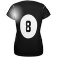 thumbnail image 2 of Halloween Billiard Pool Ball Eight Costume Womens T Shirt Multi SM, 2 of 2