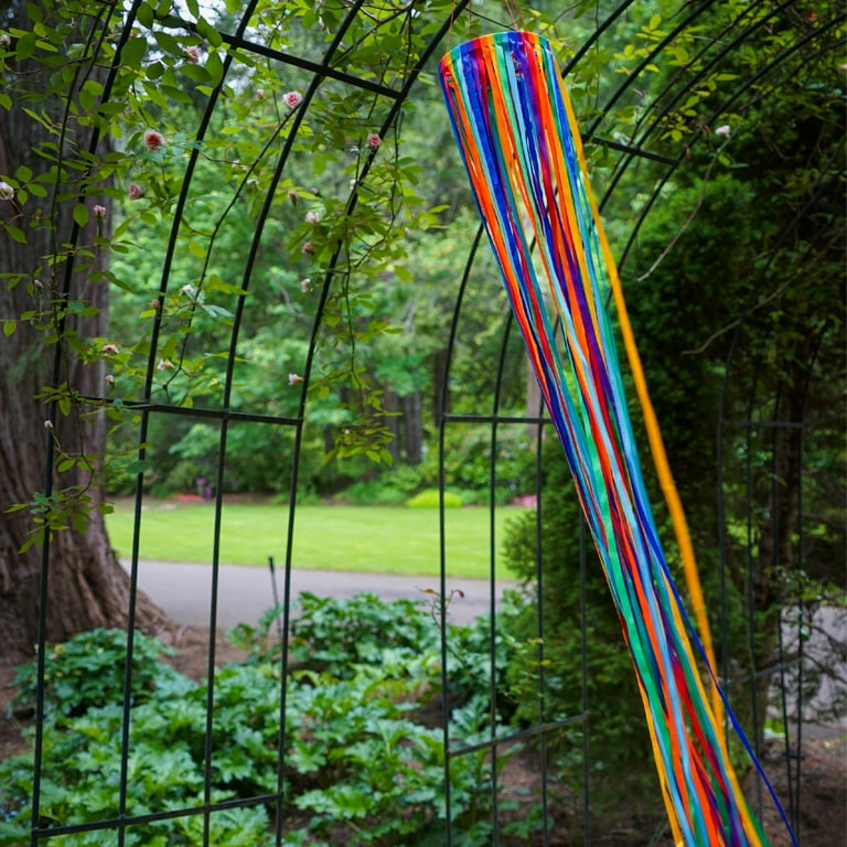 【BAON】Robans Color String Wind Jumper In the Breeze 4937 — Rainbow Ribbon Windsock, 40-Inch