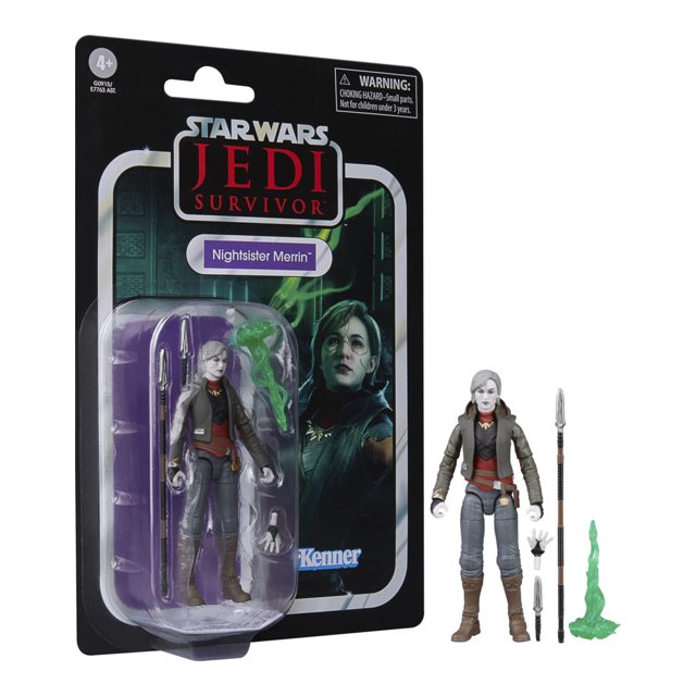 Figura de Acción Hasbro Star Wars Vintage Series Jedi Survivor Nightsister Merrin