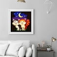 thumbnail image 4 of Cuadros Decorativos 5D DIY taladro cuadrado completo diamante pintura gato mosaico Likrtyny embutido en tela, 4 of 9