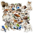 thumbnail image 4 of 35pcs Realistic Animal Kids Stickers Lovely Children Stickers DIY Stickers for Laptops Suitcase, 4 of 9