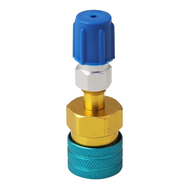 Conector De Aire Acondicionado Estable Para Automóvil Kit De Conector De Aire Acondicionado Automático Firme Adaptador De Conector De Aluminio Adaptador De Manguera De Acoplador Simple Exquisito Para Methold VI004094-00
