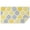 Yellow and Gray, variant on Multicolor Paisley Pattern Rectangle Tablecloth 60"x84",Waterproof Polyester Rectangle Table Cloth, Wipeable Spillproof Polyester Tablecloth for Dining, Camping, Indoor and Outdoor