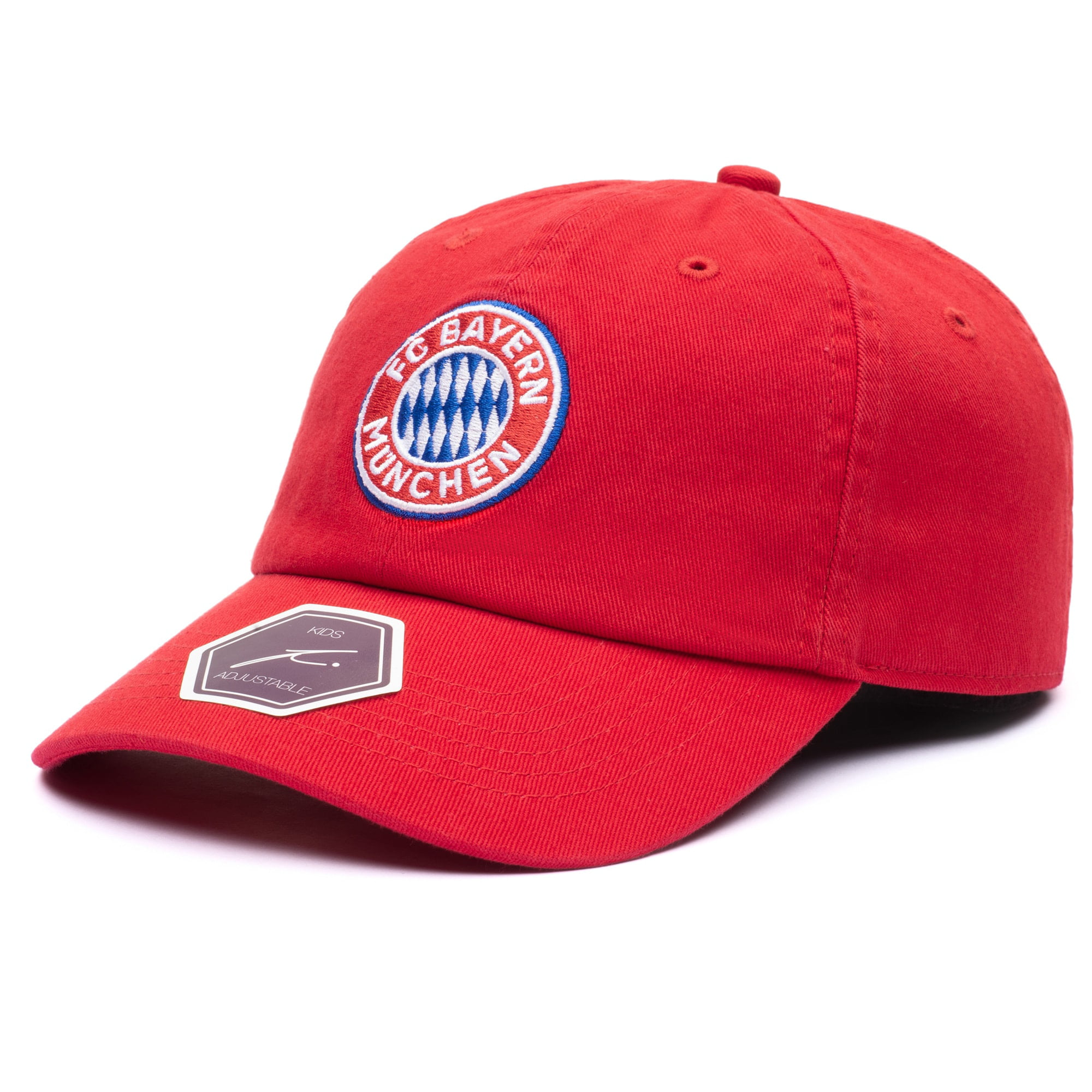 FC Bayern München Baseballcap Logo rot Kids 