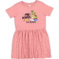 thumbnail image 3 of Inktastic Bookworm Ready for Preschool Girls Toddler Dress, 3 of 5