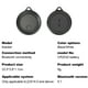 thumbnail image 2 of Smart GPS Tracker Bluetooth-Compatible5.1 Elderly Pet Kids Finder (Black), 2 of 9