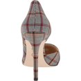 thumbnail image 3 of Jessica Simpson Prizma Black/White Jonas Plaid Pointy Toe Slip on Stiletto Pumps (Black/White Jonas Plaid, 8), 3 of 5