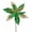 Green, variant on Vickerman 13" x 23" Lime Poinsettia Mesh Glitter Artificial Christmas Spray. Includes 6 sprays per pack.