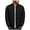Black, variant on Men's Bomber Jacket Diamond Quilted with Pocket Padded Winter Flight Outerwear, Size S-3XL (AG,S)