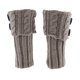 thumbnail image 1 of Puños de botas de para mujer Toppers de punto Calcetines de botas Calentadores de piernas Invierno Gris, 1 of 5
