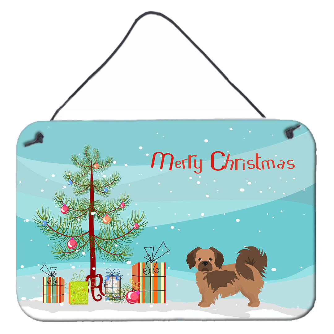 Carolines Treasures CK3827DS812 Doxiepoo 2 Christmas Tree Wall or Carolines Treasures CK3827DS812 Doxiepoo 2 Christmas Tree Wall or