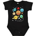 thumbnail image 3 of Inktastic Cute Planets, Kawaii Planets, Space, Cosmos, Stars Boys or Girls Baby Bodysuit, 3 of 5
