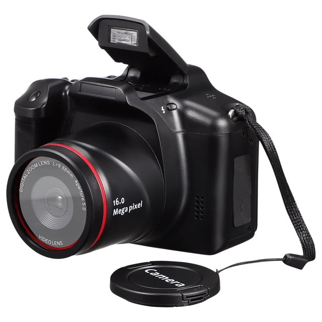 Cámara digital portátil con zoom de 16x, videocámara, fotografía, teleobjetivo