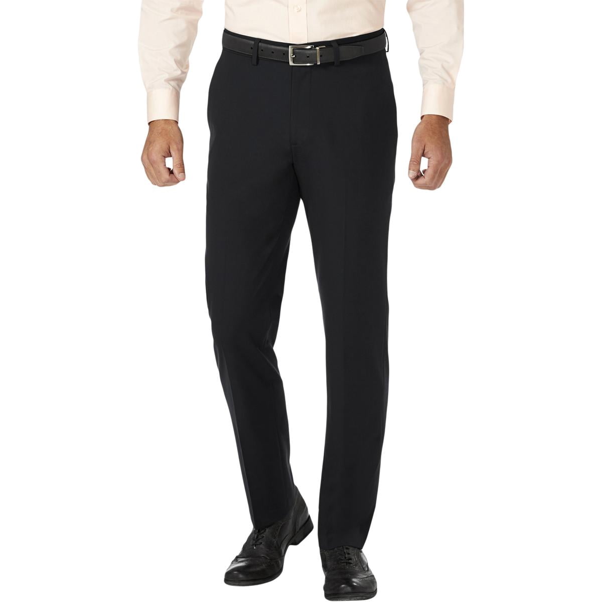 Pleated Cuffed Microfiber Dress Pant 