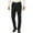 Black, variant on HAGGAR Mens Black Flat Front, Straight Leg Pants W29/ L30