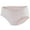 Pink, variant on Sunvit-Panties Womens Cotton Mid-Rise Briefs - Light Blue, Size L - Everyday Comfortable Breathable Underwear with Ribbed Texture & Cute Cat Emblem