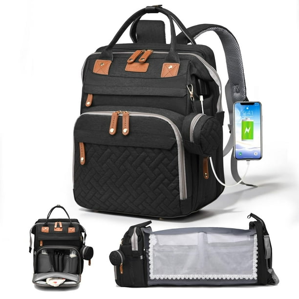 Mochila para Pañales CESAILT Multifuncional e Impermeable para Bebés