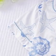 thumbnail image 5 of MAIHAN Ladies Pajamas Sets Short Sleeve Tops and Capri Pants Summer Soft Pajamas Set Button Down Shirt Pjs Printed Sleepwear Sets, 5 of 6