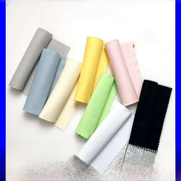 Paño multifuncional para gafas de gamuza de seda de isla de piel de ciervo de microfibra de color sólido