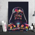 thumbnail image 1 of Cuadro Decorativo Darth Vader Abstracto Cara Canvas Listo Para Colgar 35x55cm Jungle Art Impresion Tela Arte, 1 of 7